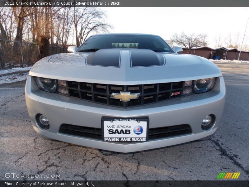 Silver Ice Metallic / Black 2012 Chevrolet Camaro LT/RS Coupe