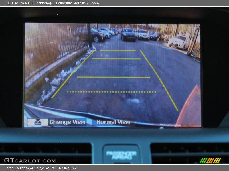 Palladium Metallic / Ebony 2011 Acura MDX Technology
