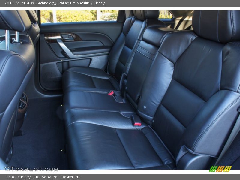 Palladium Metallic / Ebony 2011 Acura MDX Technology
