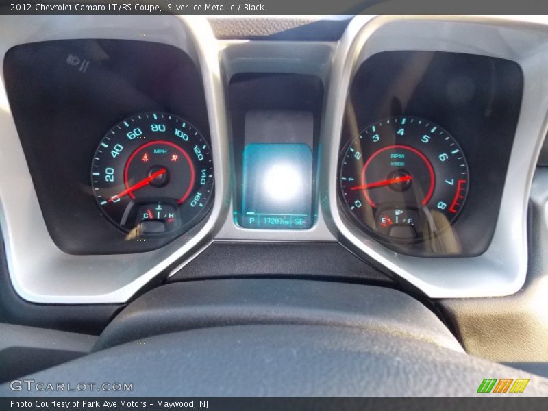 Silver Ice Metallic / Black 2012 Chevrolet Camaro LT/RS Coupe