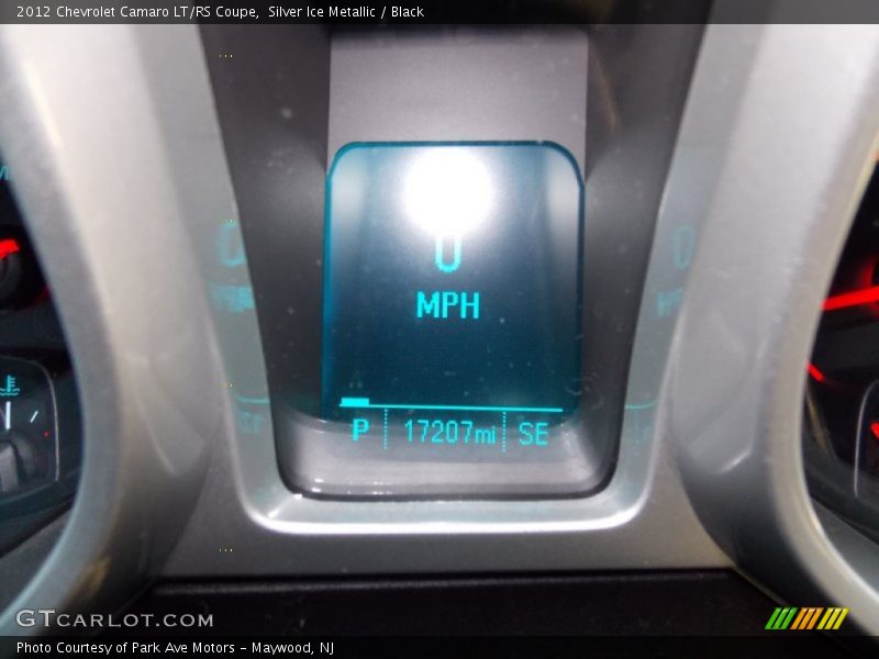 Silver Ice Metallic / Black 2012 Chevrolet Camaro LT/RS Coupe