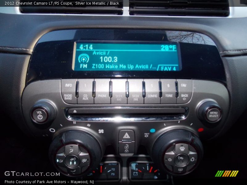 Silver Ice Metallic / Black 2012 Chevrolet Camaro LT/RS Coupe
