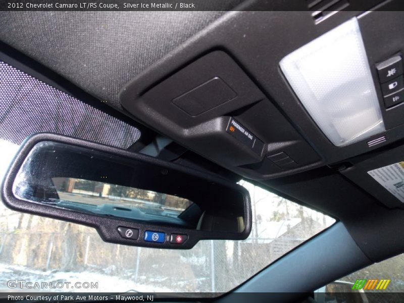 Silver Ice Metallic / Black 2012 Chevrolet Camaro LT/RS Coupe