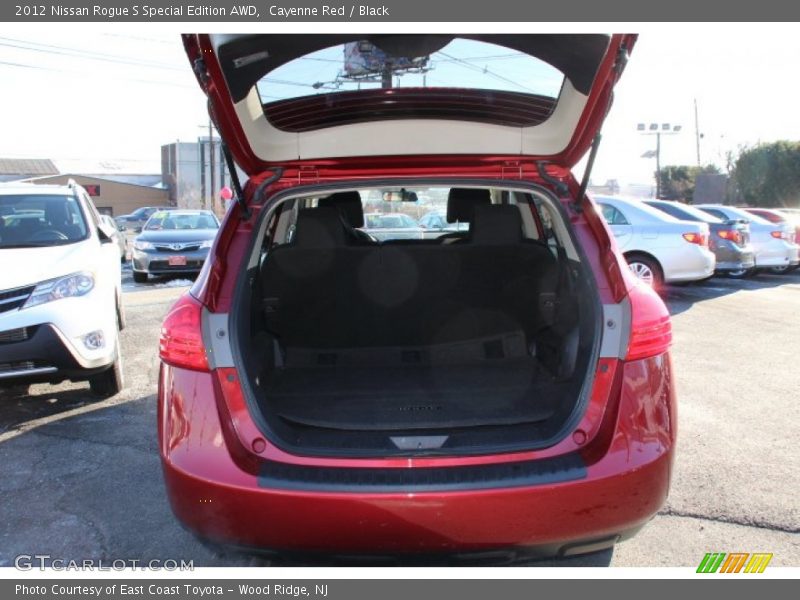 Cayenne Red / Black 2012 Nissan Rogue S Special Edition AWD