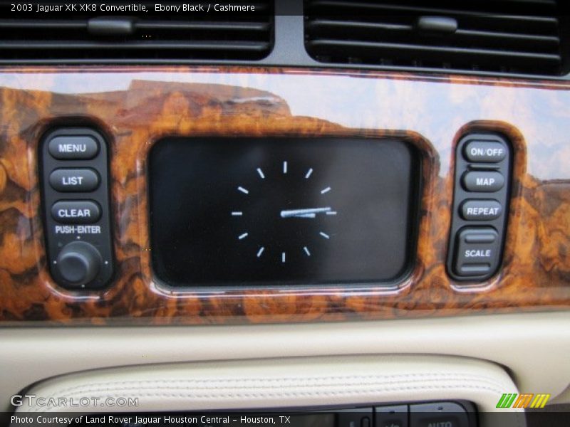 Ebony Black / Cashmere 2003 Jaguar XK XK8 Convertible