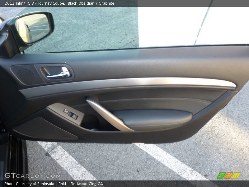 Black Obsidian / Graphite 2012 Infiniti G 37 Journey Coupe