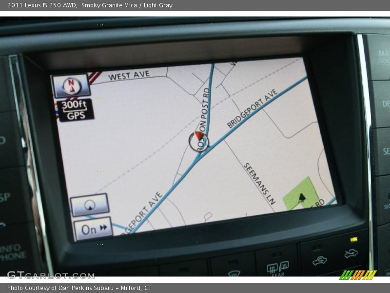 Smoky Granite Mica / Light Gray 2011 Lexus IS 250 AWD