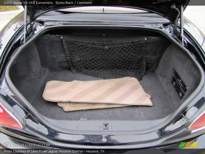 Ebony Black / Cashmere 2003 Jaguar XK XK8 Convertible