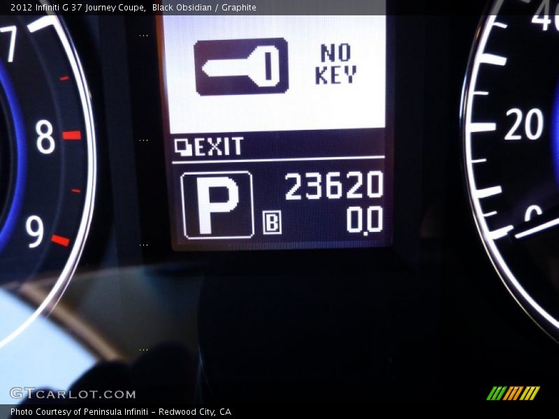 Black Obsidian / Graphite 2012 Infiniti G 37 Journey Coupe