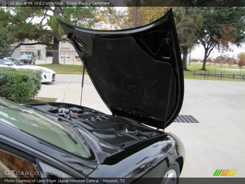 Ebony Black / Cashmere 2003 Jaguar XK XK8 Convertible