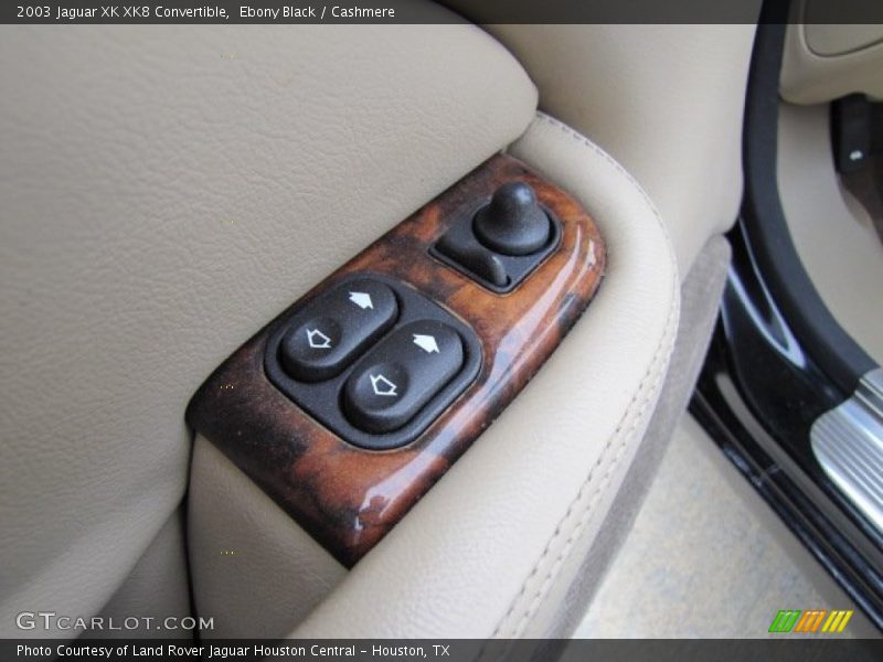 Ebony Black / Cashmere 2003 Jaguar XK XK8 Convertible