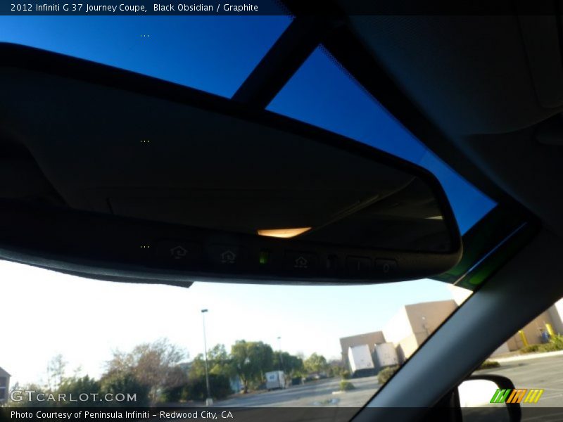 Black Obsidian / Graphite 2012 Infiniti G 37 Journey Coupe