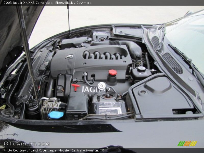 Ebony Black / Cashmere 2003 Jaguar XK XK8 Convertible