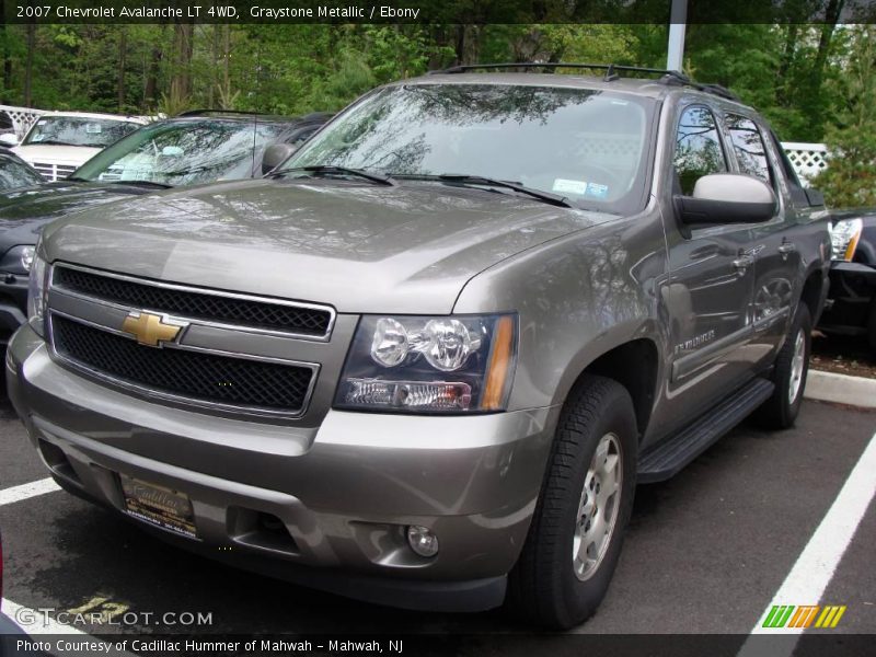 Graystone Metallic / Ebony 2007 Chevrolet Avalanche LT 4WD
