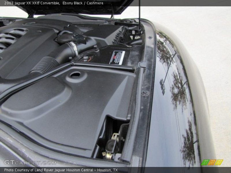 Ebony Black / Cashmere 2003 Jaguar XK XK8 Convertible