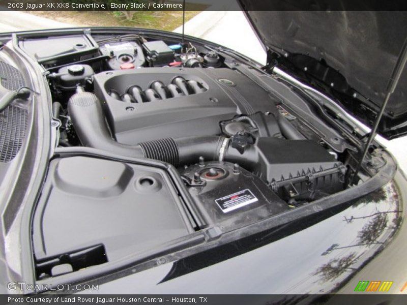 Ebony Black / Cashmere 2003 Jaguar XK XK8 Convertible