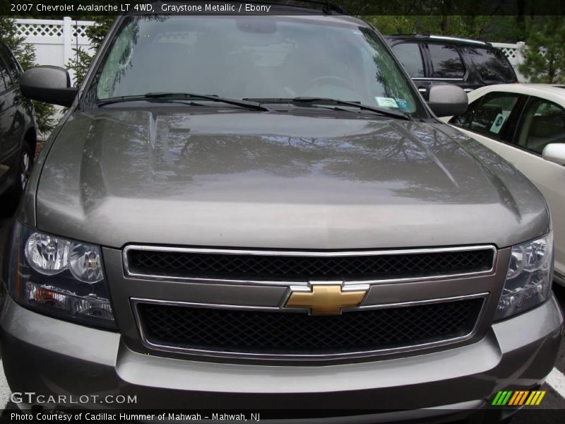 Graystone Metallic / Ebony 2007 Chevrolet Avalanche LT 4WD