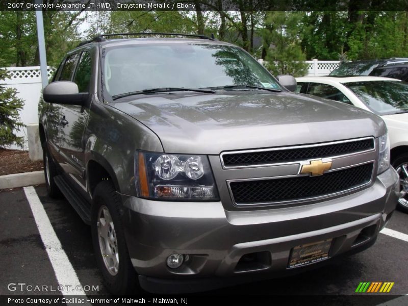Graystone Metallic / Ebony 2007 Chevrolet Avalanche LT 4WD