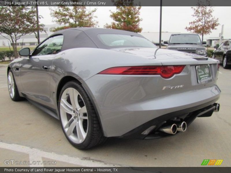  2014 F-TYPE V8 S Lunar Grey Metallic