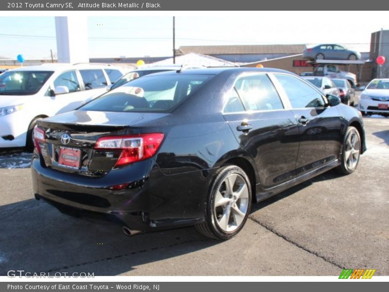 Attitude Black Metallic / Black 2012 Toyota Camry SE