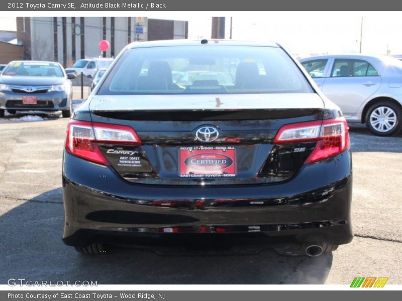 Attitude Black Metallic / Black 2012 Toyota Camry SE