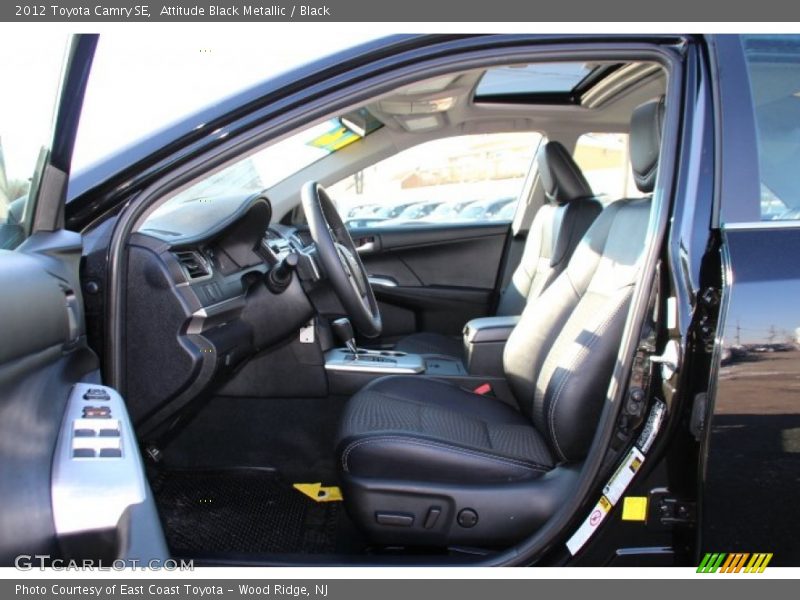 Attitude Black Metallic / Black 2012 Toyota Camry SE