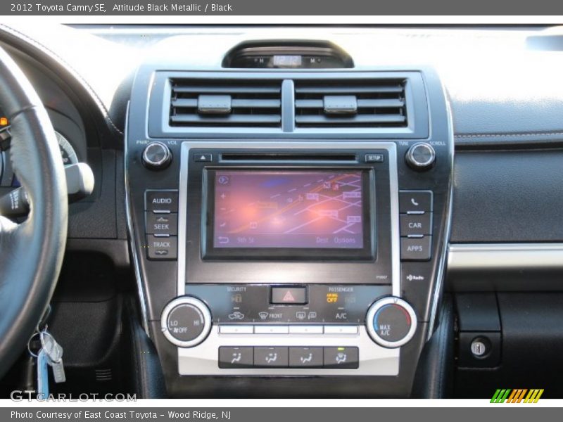 Attitude Black Metallic / Black 2012 Toyota Camry SE