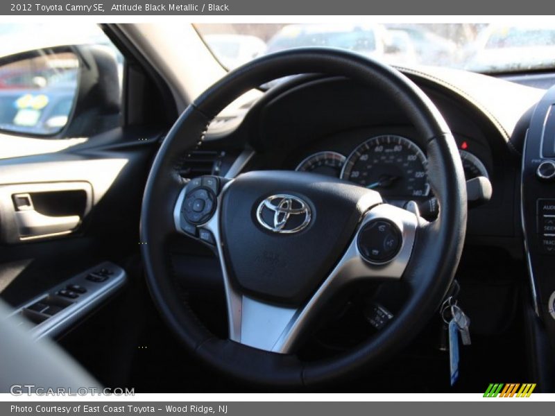 Attitude Black Metallic / Black 2012 Toyota Camry SE