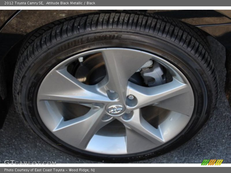 Attitude Black Metallic / Black 2012 Toyota Camry SE