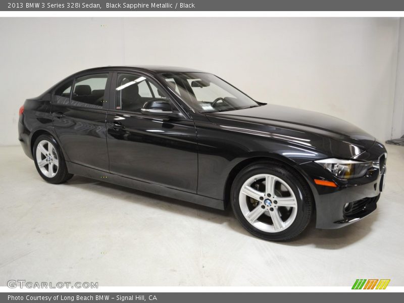 Black Sapphire Metallic / Black 2013 BMW 3 Series 328i Sedan