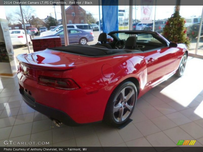 Red Hot / Black 2014 Chevrolet Camaro LT/RS Convertible