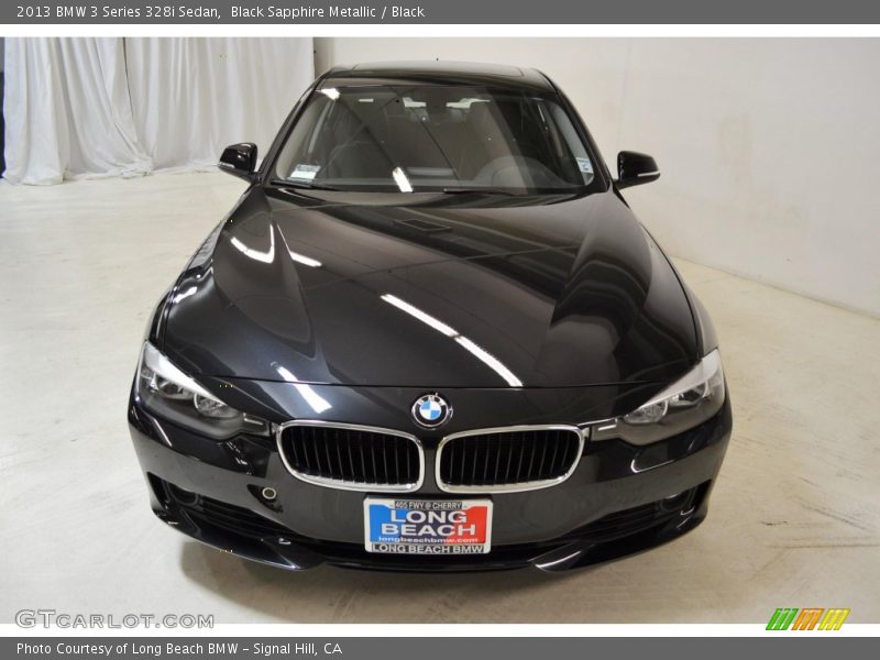 Black Sapphire Metallic / Black 2013 BMW 3 Series 328i Sedan