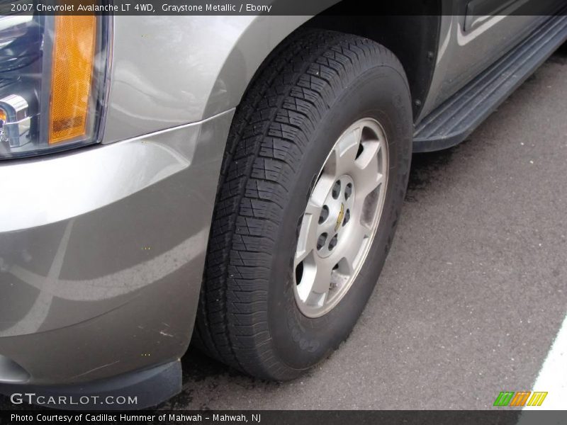 Graystone Metallic / Ebony 2007 Chevrolet Avalanche LT 4WD