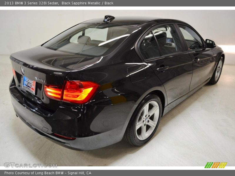 Black Sapphire Metallic / Black 2013 BMW 3 Series 328i Sedan