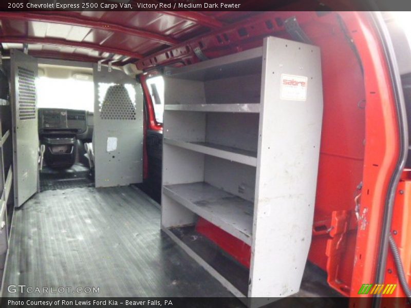 Victory Red / Medium Dark Pewter 2005 Chevrolet Express 2500 Cargo Van