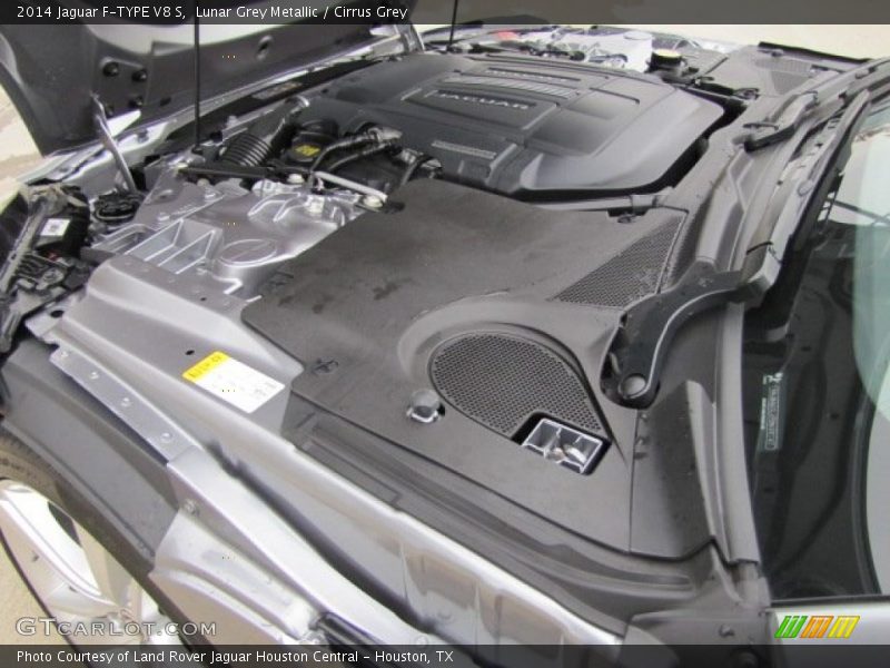  2014 F-TYPE V8 S Engine - 5.0 Liter DI Supercharged DOHC 32-Valve VVT V8