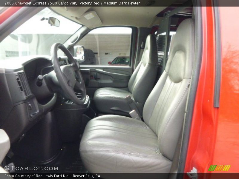 Victory Red / Medium Dark Pewter 2005 Chevrolet Express 2500 Cargo Van