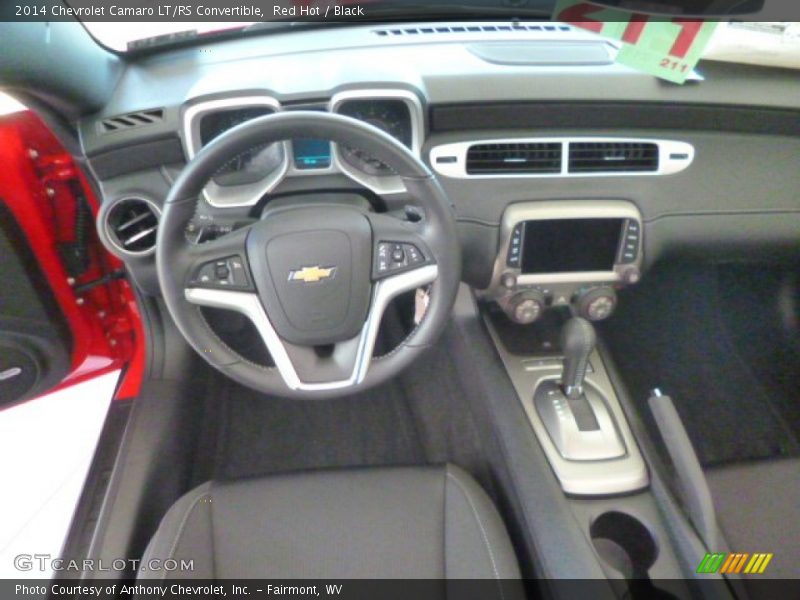 Red Hot / Black 2014 Chevrolet Camaro LT/RS Convertible
