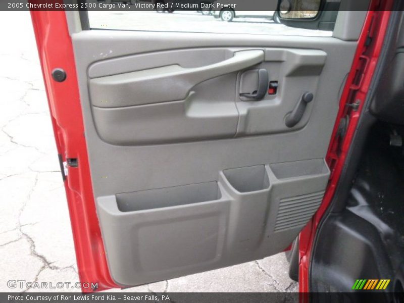 Victory Red / Medium Dark Pewter 2005 Chevrolet Express 2500 Cargo Van