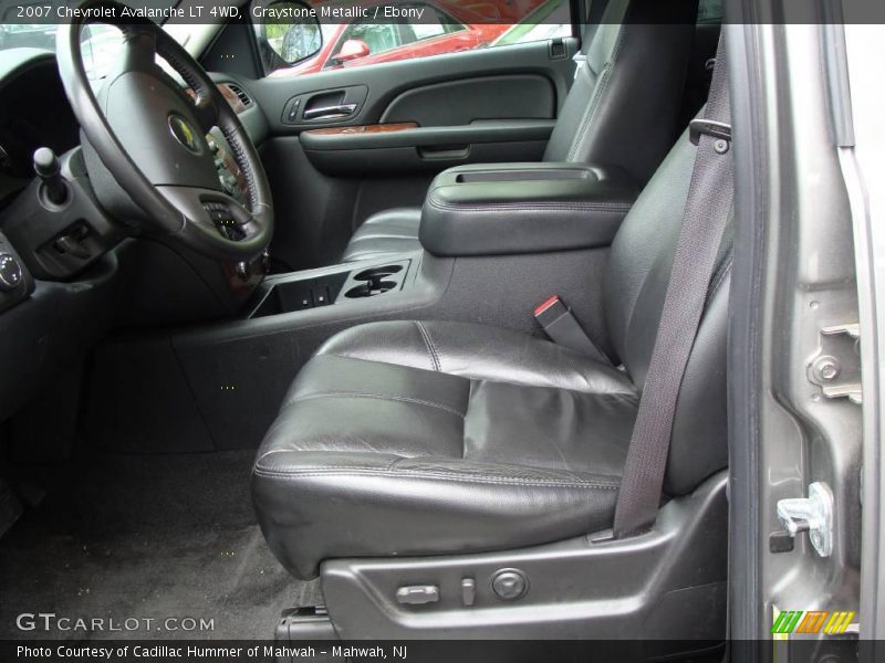 Graystone Metallic / Ebony 2007 Chevrolet Avalanche LT 4WD