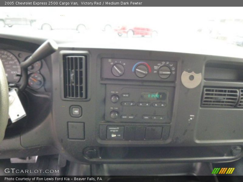 Victory Red / Medium Dark Pewter 2005 Chevrolet Express 2500 Cargo Van