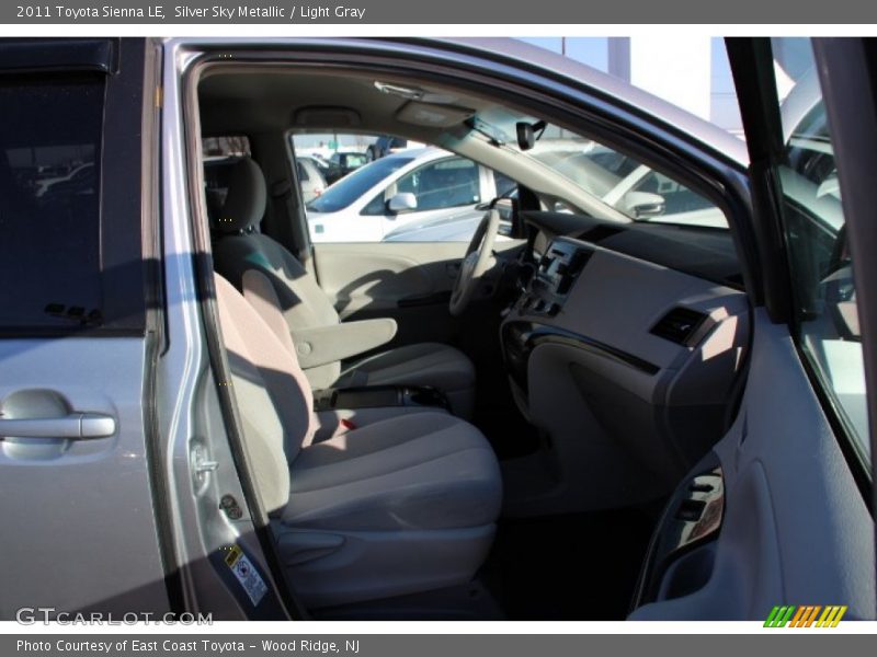 Silver Sky Metallic / Light Gray 2011 Toyota Sienna LE