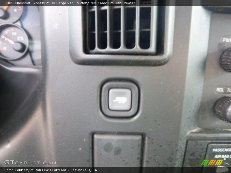 Victory Red / Medium Dark Pewter 2005 Chevrolet Express 2500 Cargo Van