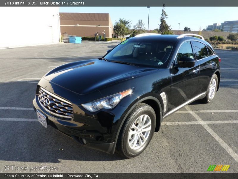 Black Obsidian / Graphite 2010 Infiniti FX 35