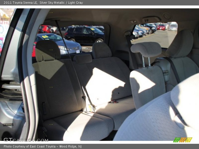 Silver Sky Metallic / Light Gray 2011 Toyota Sienna LE