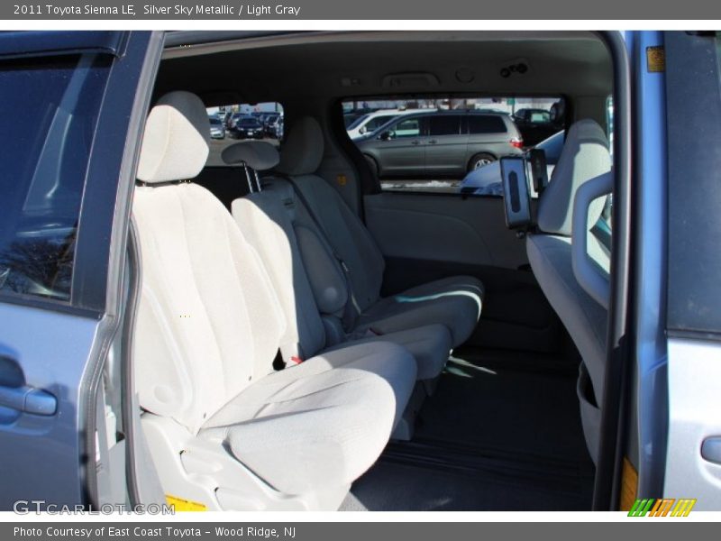 Silver Sky Metallic / Light Gray 2011 Toyota Sienna LE