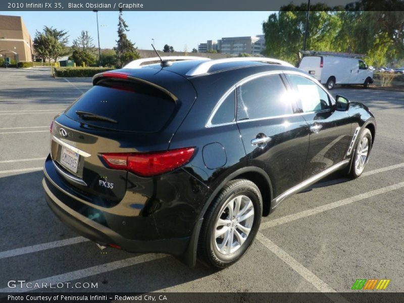 Black Obsidian / Graphite 2010 Infiniti FX 35