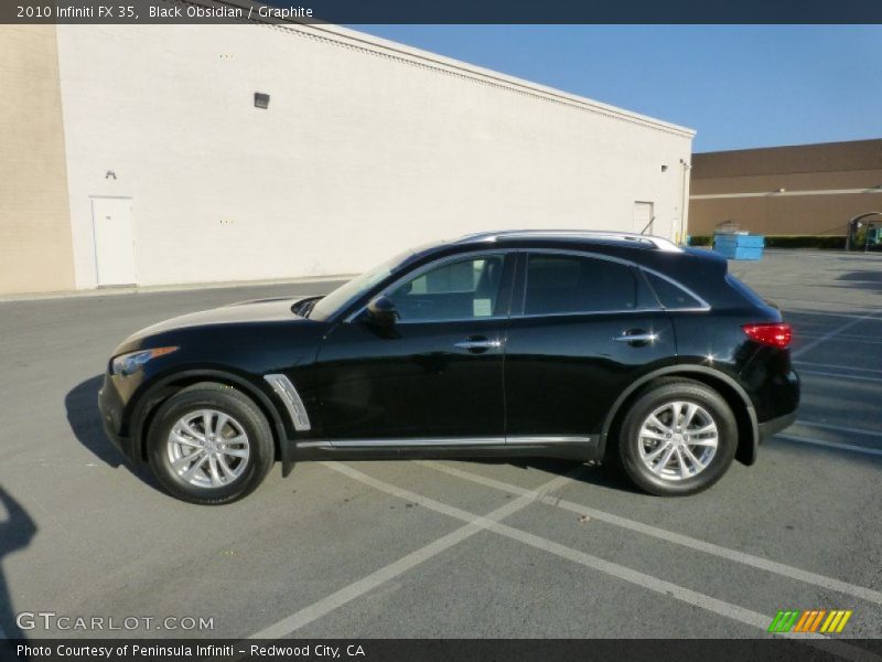 Black Obsidian / Graphite 2010 Infiniti FX 35