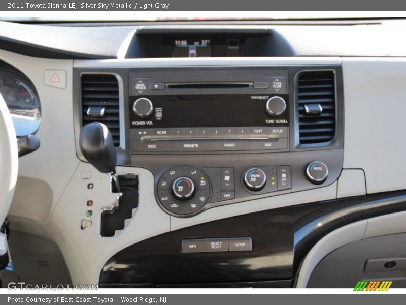 Silver Sky Metallic / Light Gray 2011 Toyota Sienna LE