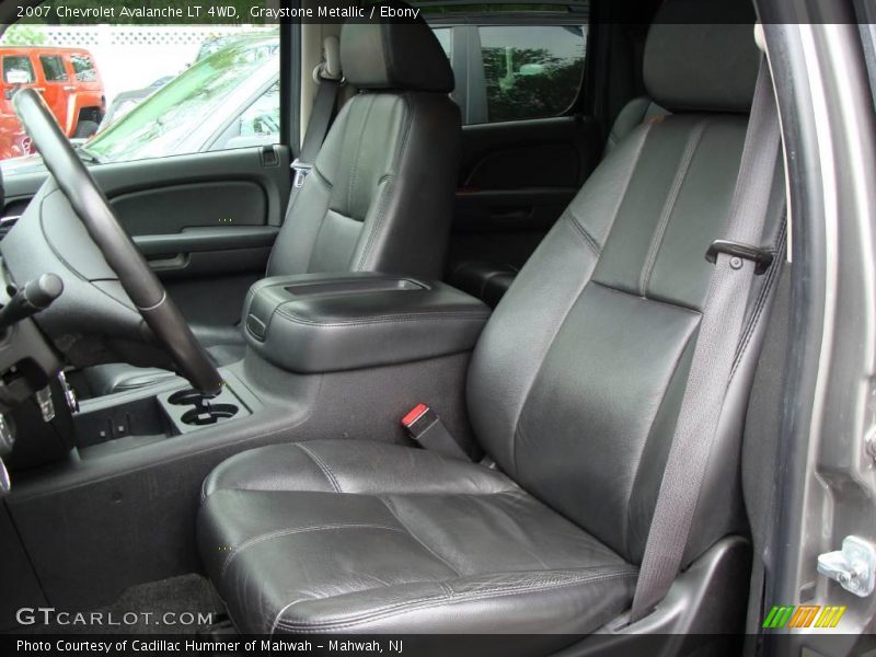 Graystone Metallic / Ebony 2007 Chevrolet Avalanche LT 4WD